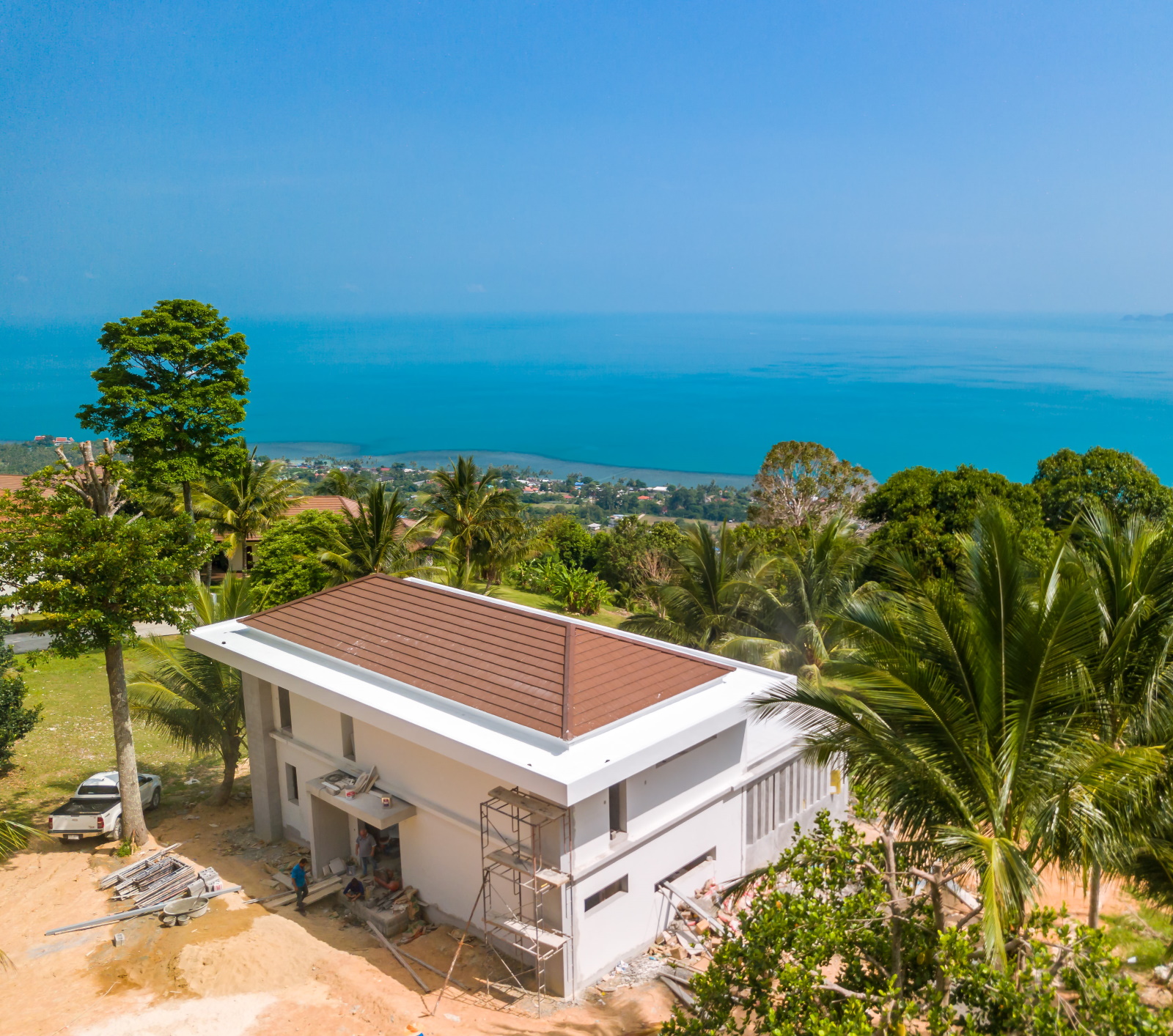 Premium quality construction, Santi Peak Villas, Koh Samui